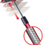Postes barrera polvo con resorte 20ft pack 2