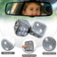 Par dados felpa lunares 3pulg accesorios coche