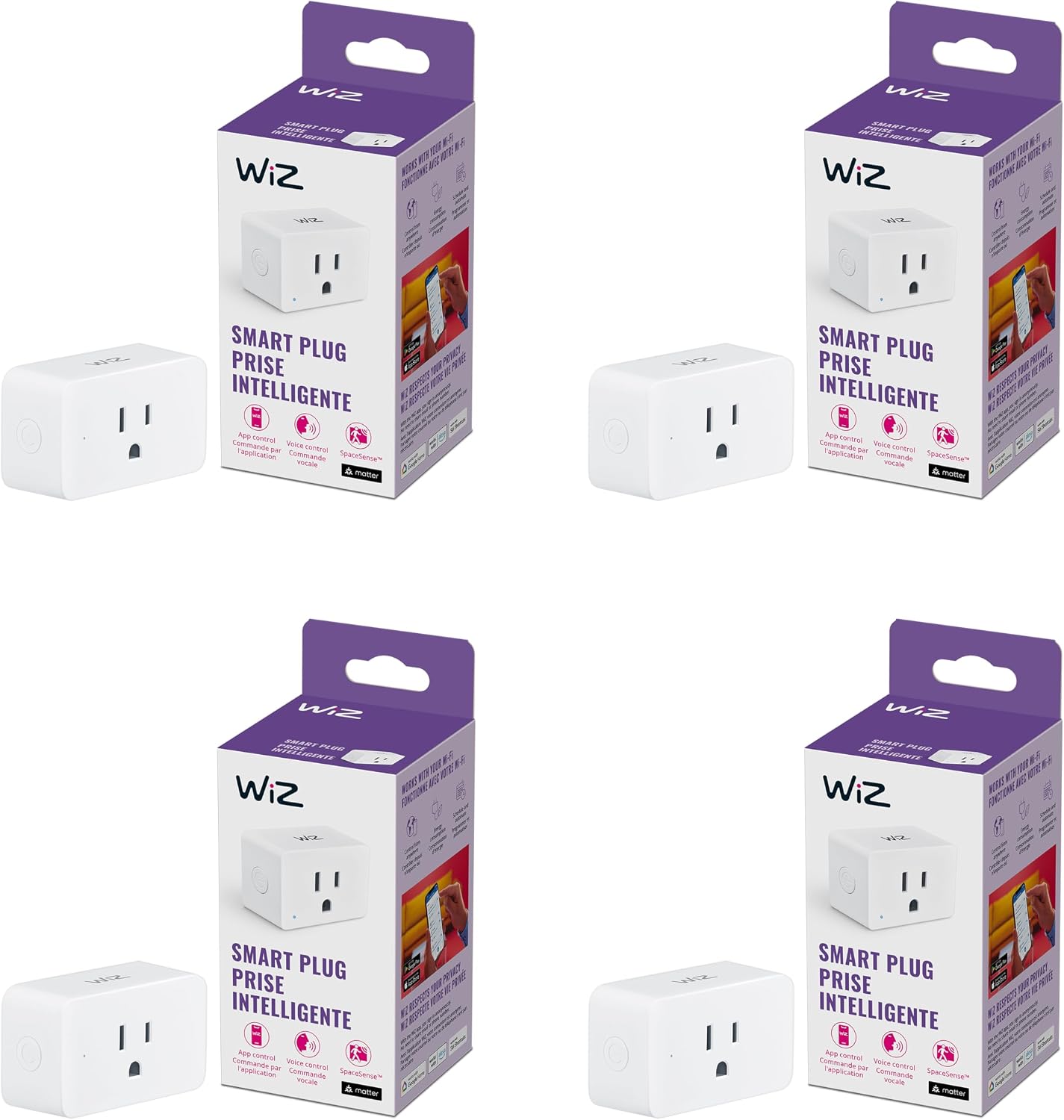 Enchufe WiFi automático detección movimiento Alexa Google