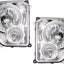 Set faros delanteros Jeep Liberty 08-12 con luces antiniebla
