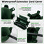 Cubierta enchufe exterior IP44 impermeable para luces