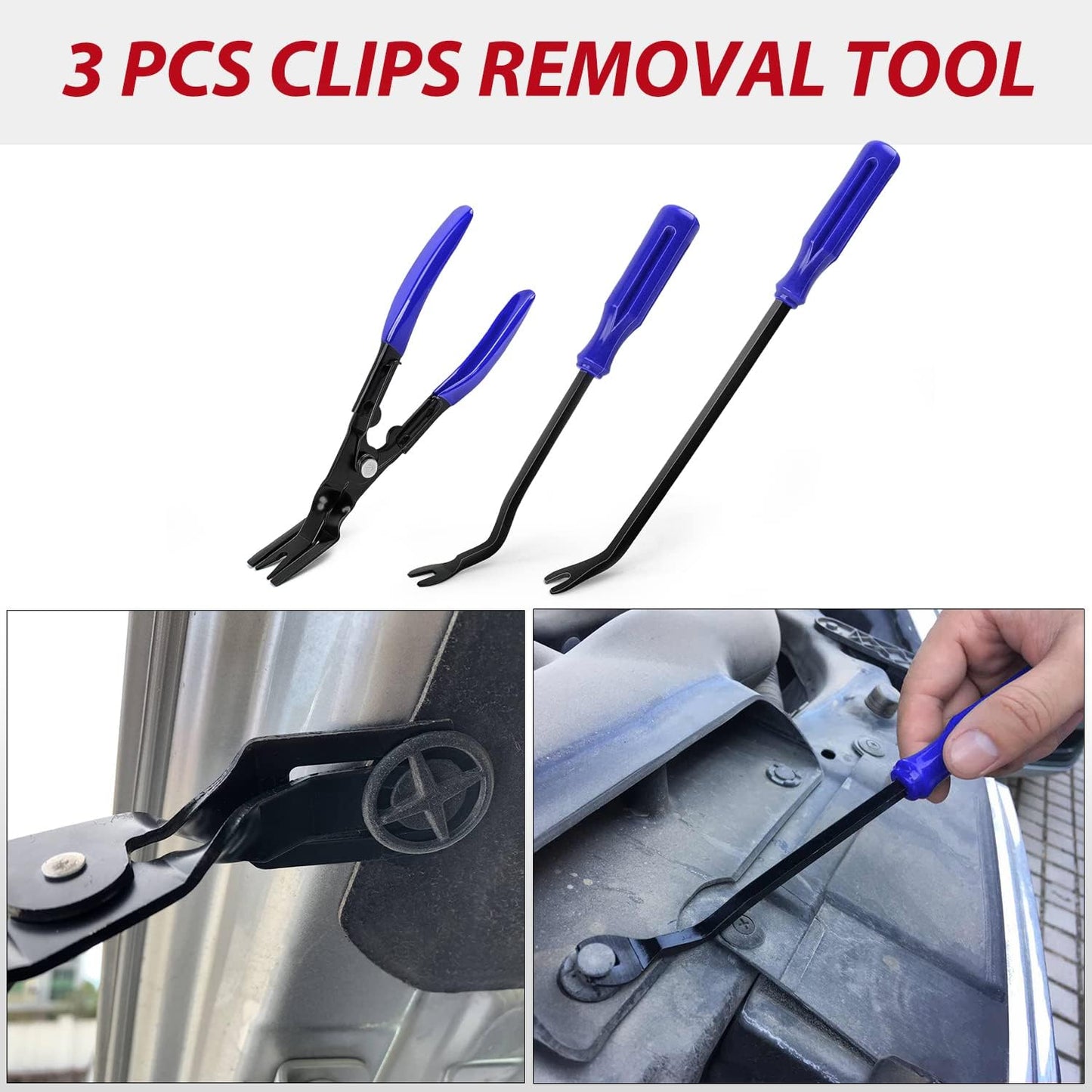 Set 88 Pzas herramientas remover molduras auto
