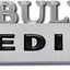 Emblema metal Georgia Bulldogs universal 7x5.7cm resistente