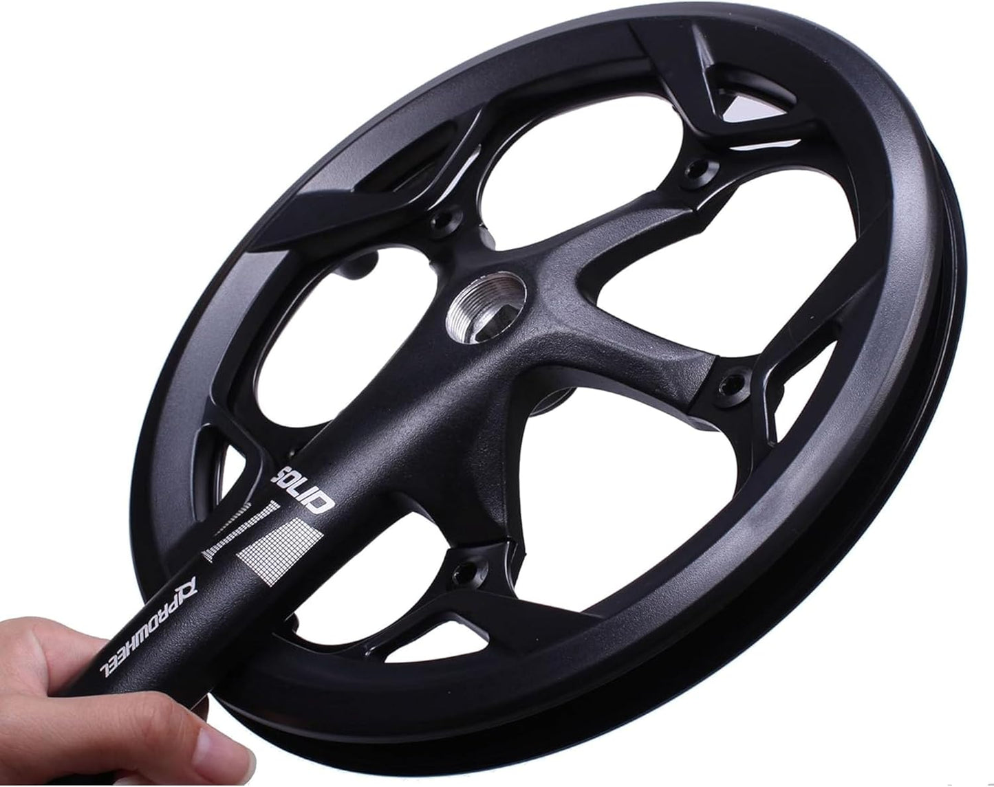 Set bielas BCD 52T 5.118" rueda cadena y protector