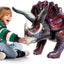 Juguete inflable Triceratops 43pulg para fiesta niños y adultos