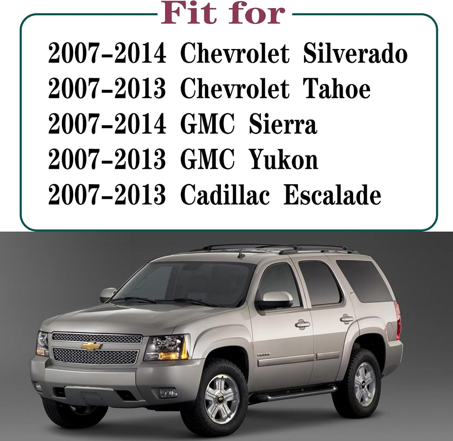 Cable cierre puerta Chevy Silverado Tahoe 16.5pulg 2014