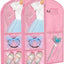 Bolsas ropa baile rosa 24x40" impermeables 2 pzas