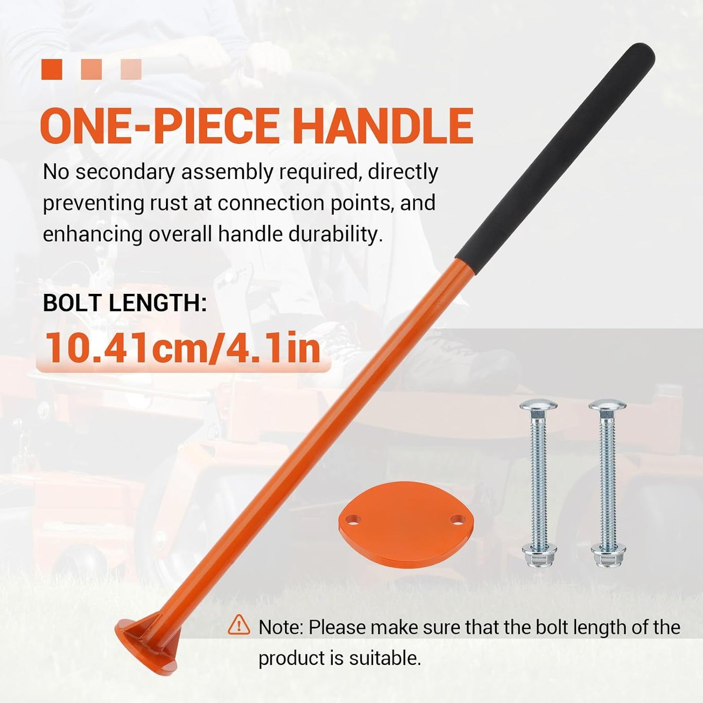 Kit mango cortacésped Bad Boy comp naranja