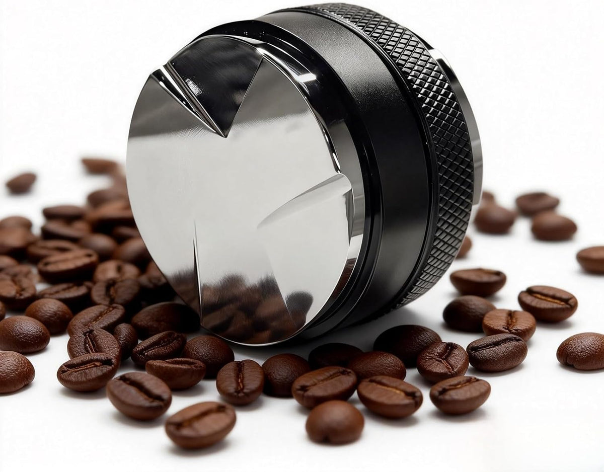 Manipulador espresso 2.008pulg nivelador granos comp