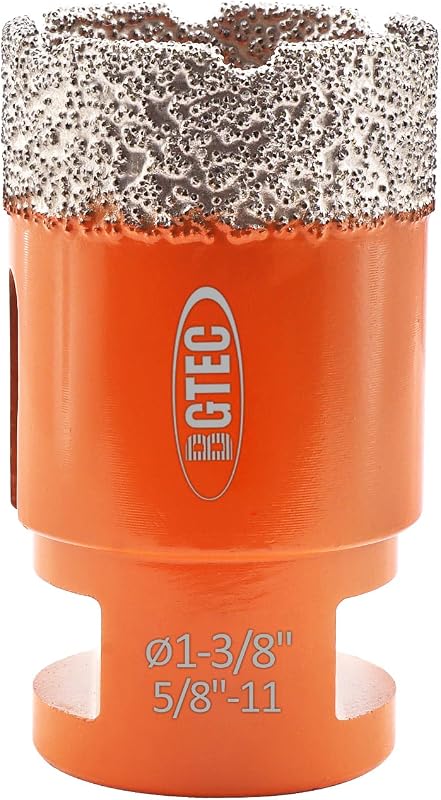Broca diamante seco 1-3/8pulg para azulejo porcelana granito