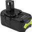 Batería litio 18V 6000mAh repuesto Ryobi One Plus P102 P103 P104