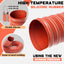 Manguera vacío doble capa silicona 2pulg 3m frenos