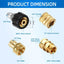 Set adaptadores M22 3/8-3/4" conexión rápida