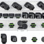 20 Pzas Accesorios Enchufe G1/4 Cromo Sistema Refrigeración