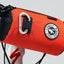 Bolsa manillar bicicleta con ojales luces y correa hombro