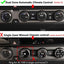 Kit 8 Pzas Cubiertas Perilla Aluminio Toyota Tacoma 16-23