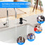 Dispensador jabón cocina acero inox con botella