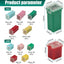 Kit 30 Pzas Fusibles Coche 20-60A Universal Multicolor