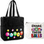 Bolsas de bingo con bolsillos y cremallera poliéster negro