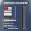 Muelle torsión puerta garaje 2" profesional