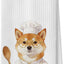 Toallas cocina Shiba Inu regalo chef mamá amante perros