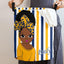 Cesta lavandería africana personalizada impermeable plegable