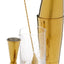 Kit cóctel lujo color dorado