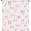 Cesta lavandería 19.7pulg impermeable lazo rosa