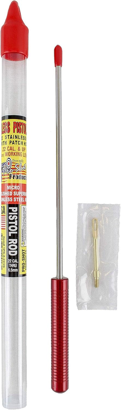 Bastón limpieza para pistola .22 cal y superior