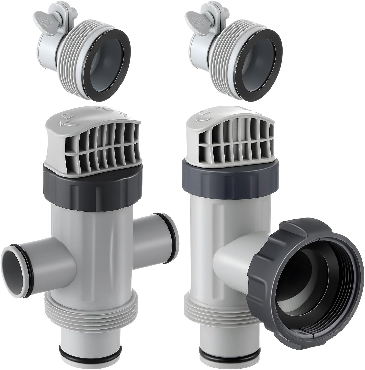 Válvula émbolo manguera piscina Intex Kit adaptador