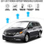 Parasol plegable para Honda Odyssey 2011-17 bloquea UV