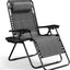 Silla de salón plegable malla acero reclinable con almohadas