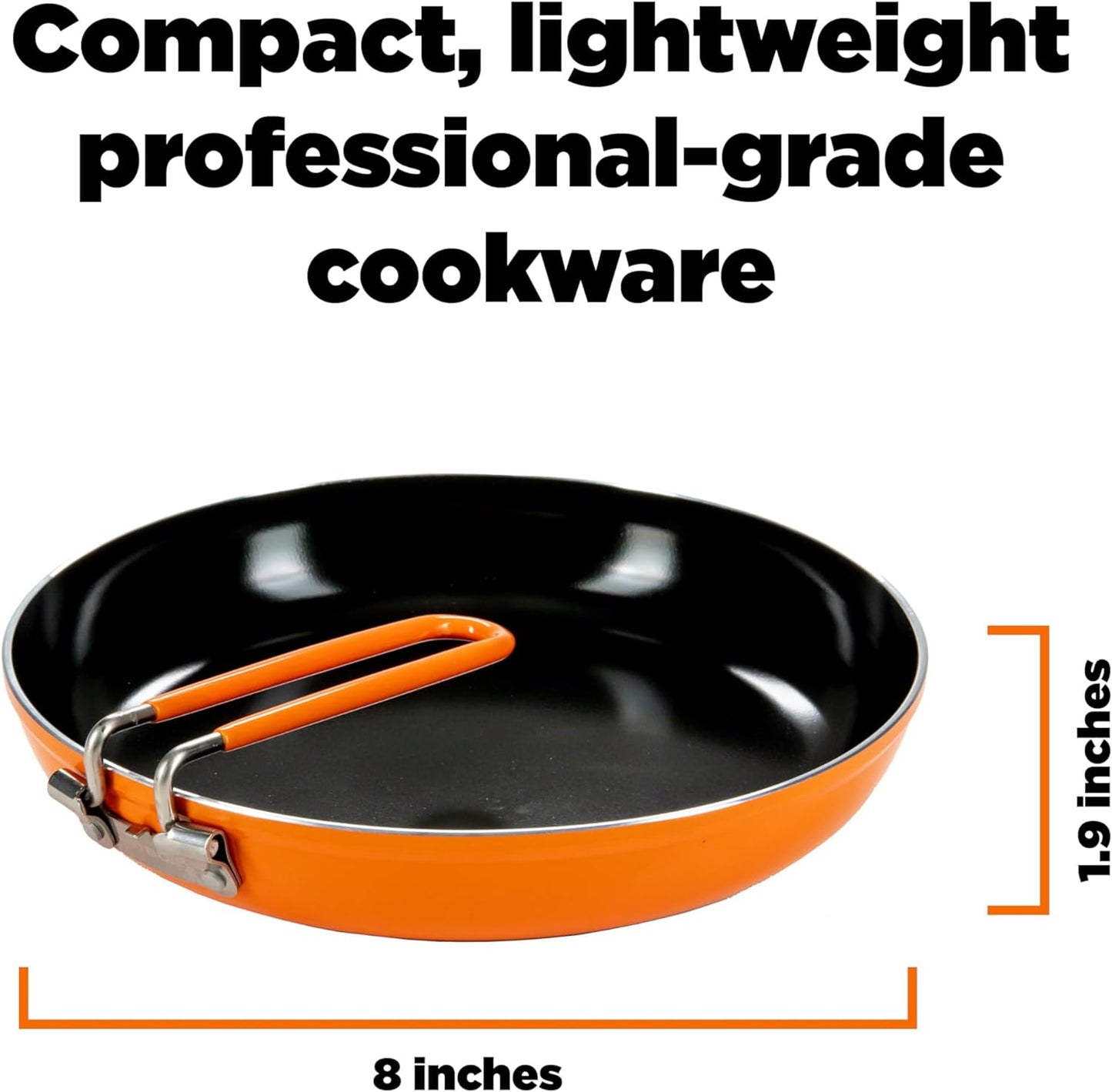 Sartén antiadherente Jetboil para acampar estufa mochilero