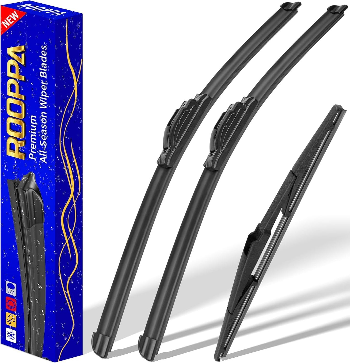 3 Limpiaparabrisas Jeep Cherokee 2014-21 26"
