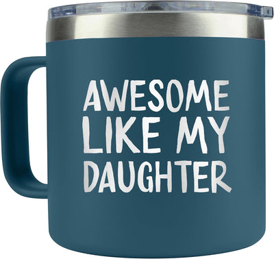Vaso azul marino 14oz regalo día del padre