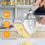 Ricer acero inox ergonómico capacidad extragrande blanco