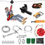 Kit tirolesa 110-180ft freno acero inox asiento ajustable