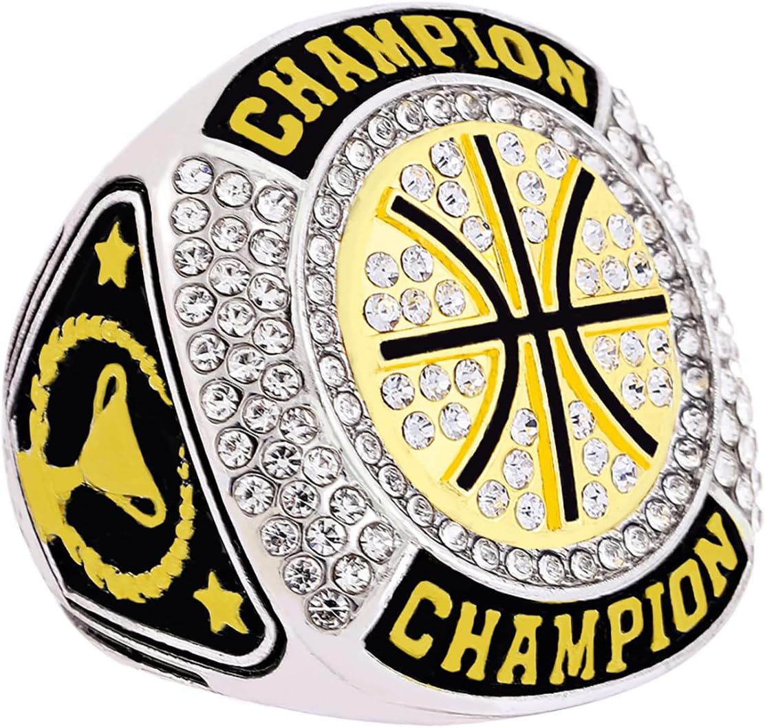 Anillo campeonato baloncesto tamaño 7-14 coleccionable