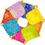 Bolsa joyería brocado bordado 4.3x4.3"