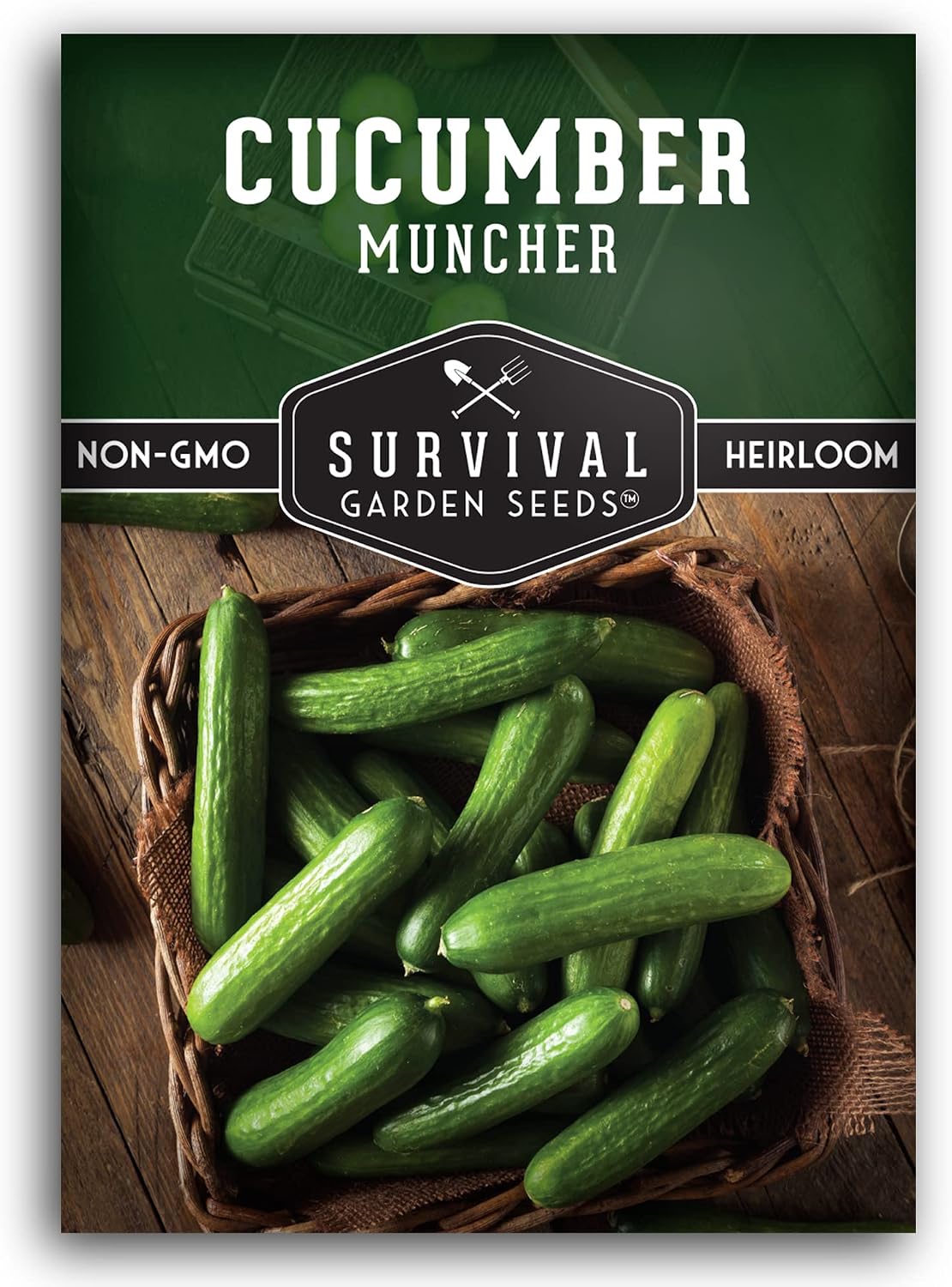 Semillas pepino Muncher sin eructos para plantar