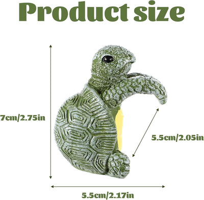 Figura tortuga colgador macetas decoración hogar jardín