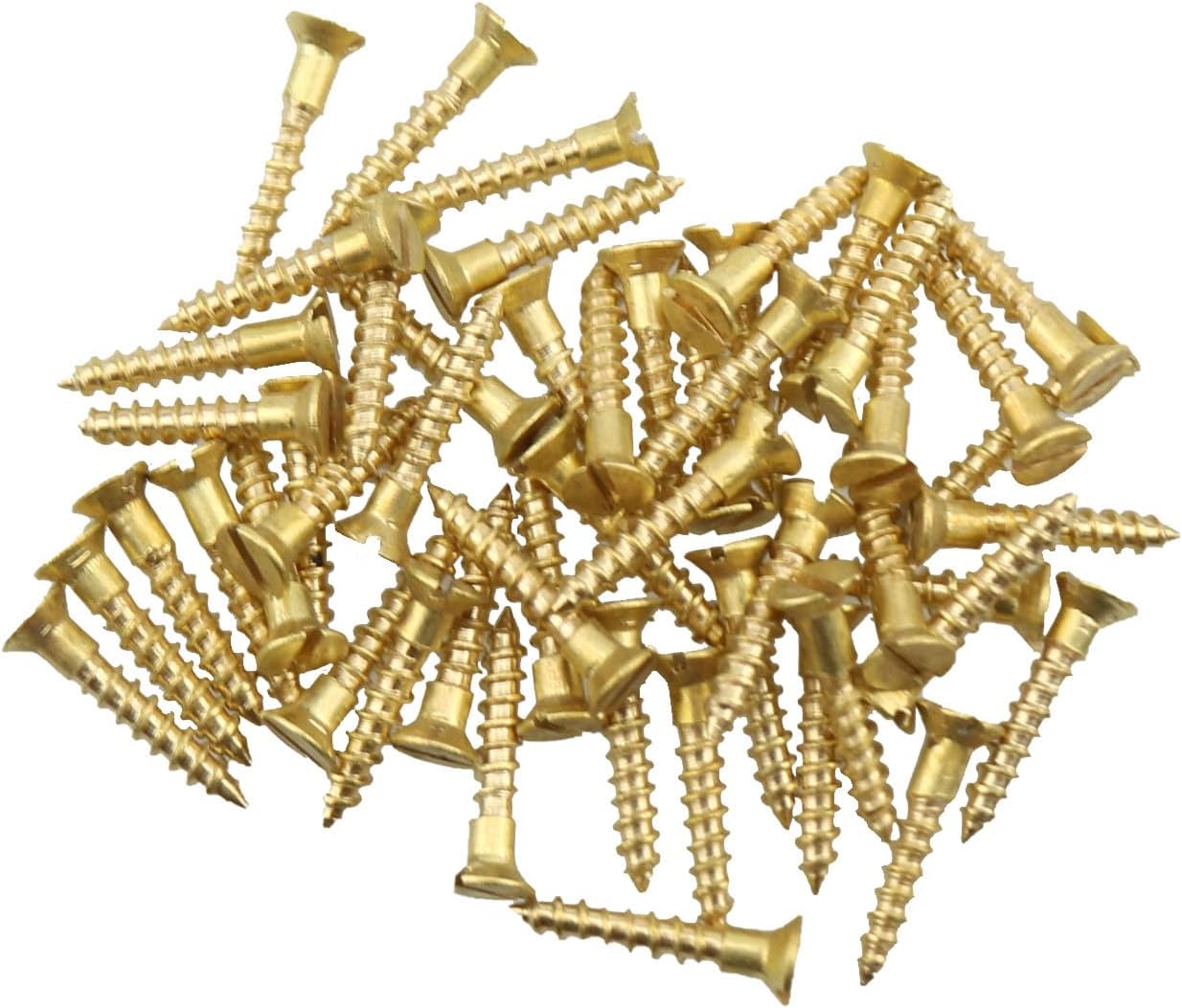 Tornillo latón autorroscante cabeza avellanada 25s muebles