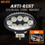 2 Luces LED Tractor 12V 24W IP67 Kubota IH JohnDeere