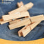 Pinzas madera abedul para ropa tendedero 2.83"