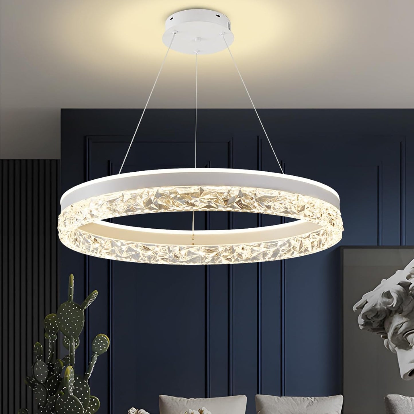 Lámpara colgante LED 3000-6000 K cocina comedor sala