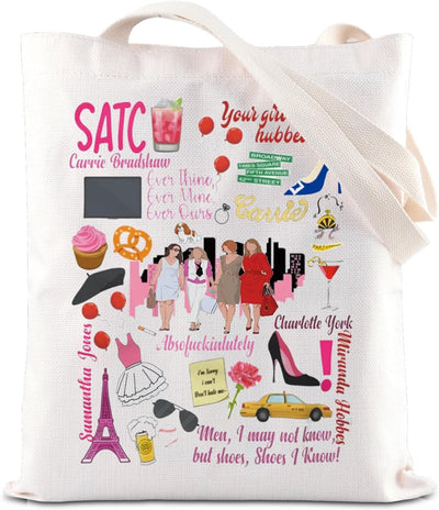 Bolso Regalo Fanáticos SATC Carrie Miranda Charlotte Samantha