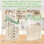 Contenedor hermético plástico transparente 5.28qt cocina