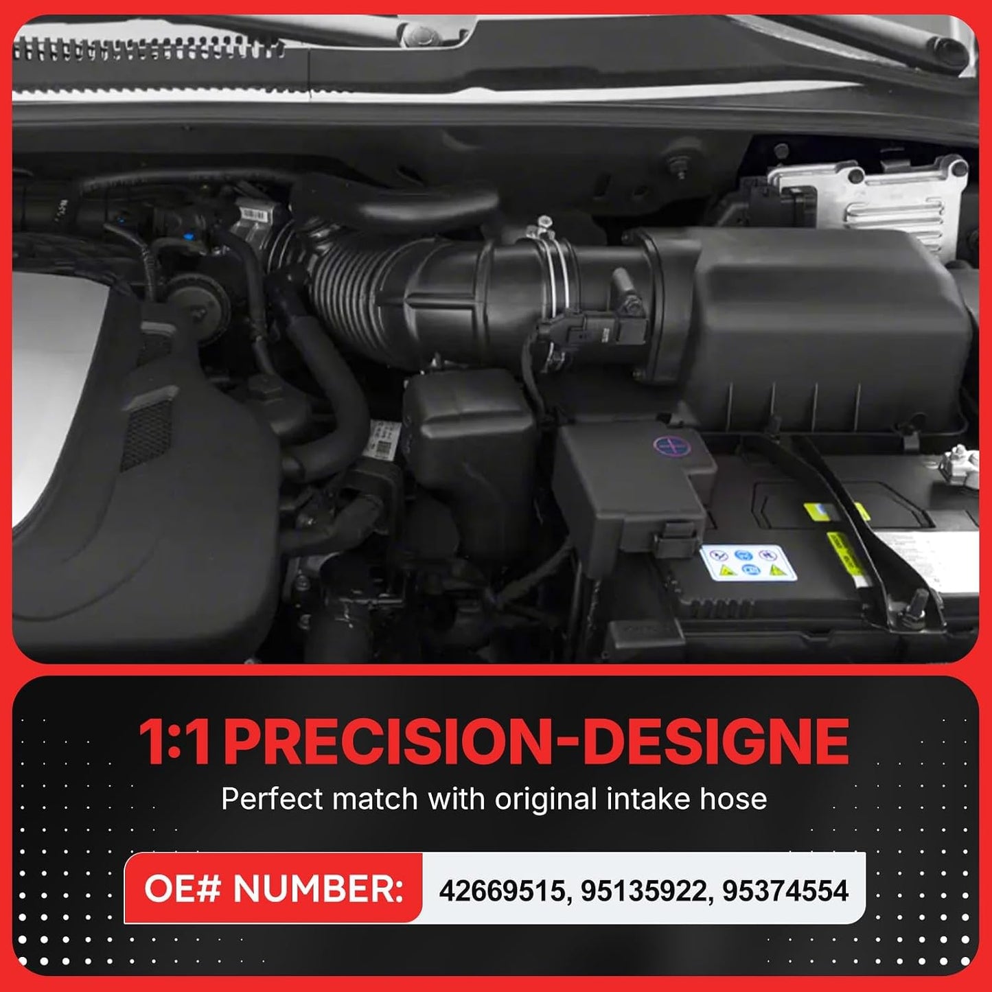 Conducto limpiador aire para Chevy Trax 15-21 Buick Encore