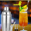 Set 6 Pzas Coctelera Acero Inox 24oz con Jigger y Colador