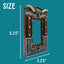 Cubierta interruptor temática occidental 3.25x5.25pulg